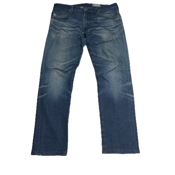 AG Adriano Goldschmied Men's The Dylan Slim Skinny Cropped Jeans Actual 33x26 - Picture 1 of 8